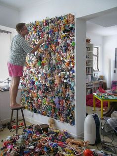 Recycled art projects top